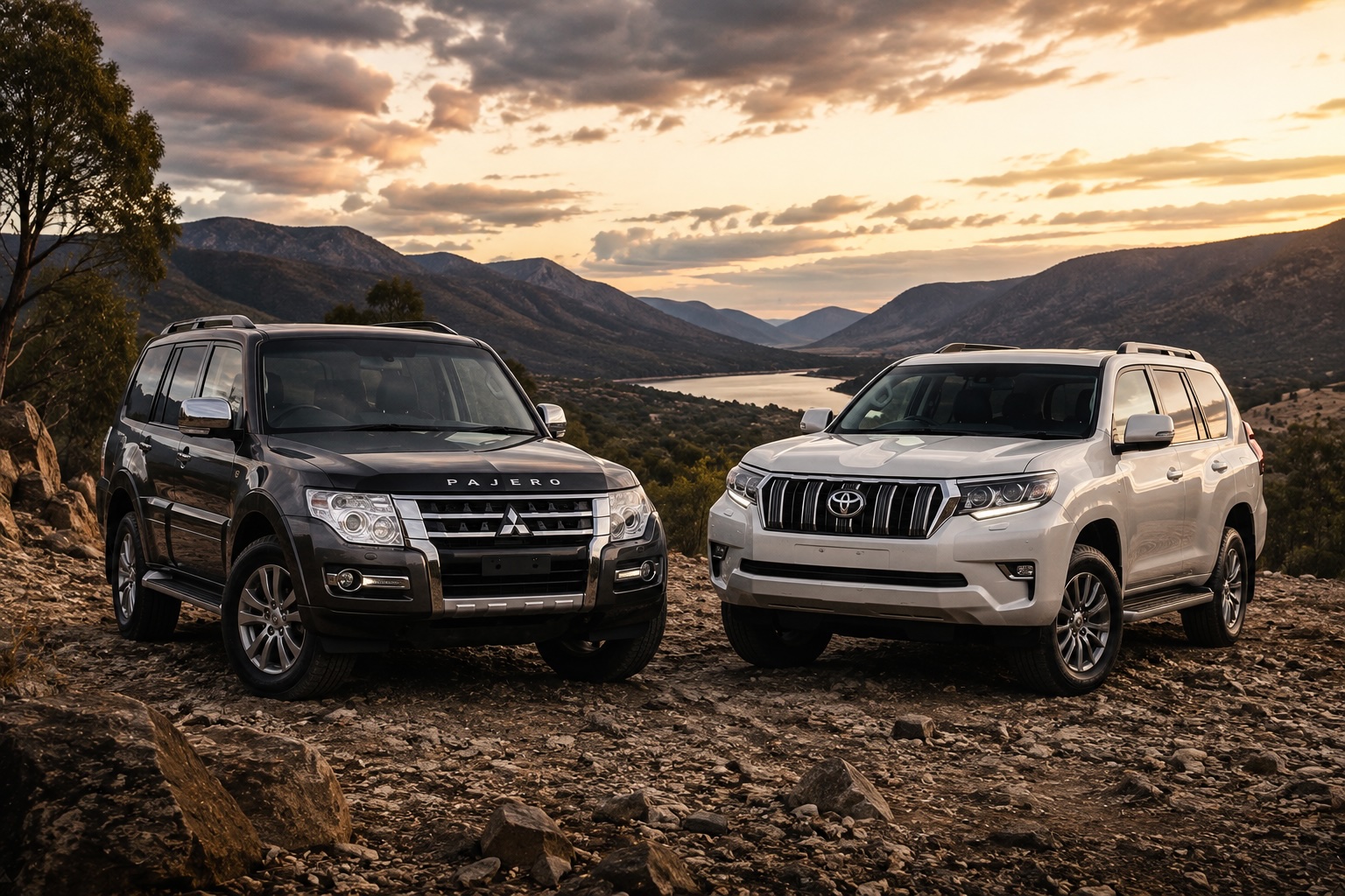 Mitsubishi Pajero vs Toyota LandCruiser Prado