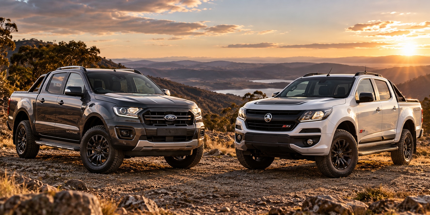 Ford Ranger vs Holden Colorado