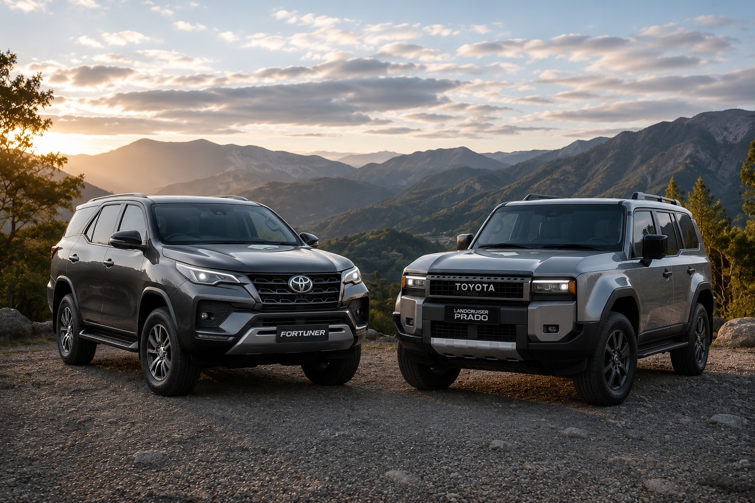Toyota Fortuner vs Toyota Land Cruiser Prado: Which Toyota 4WD Is Right for You?