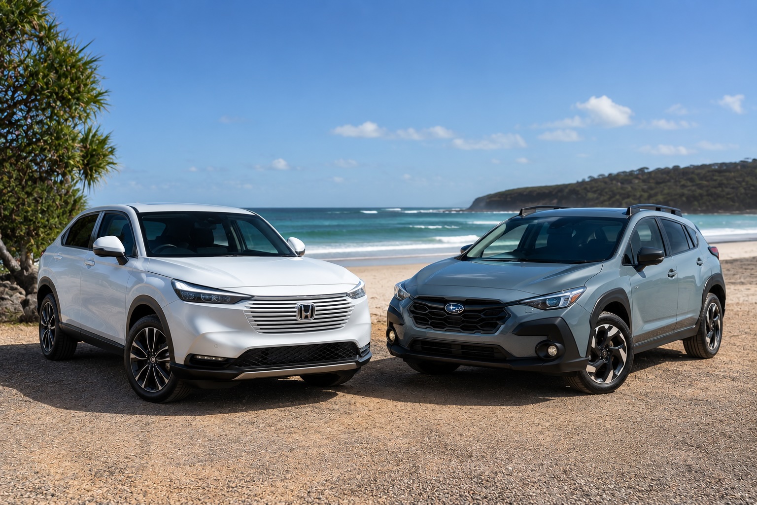 2025 Honda HR-V e:HEV L vs Subaru Crosstrek Hybrid S