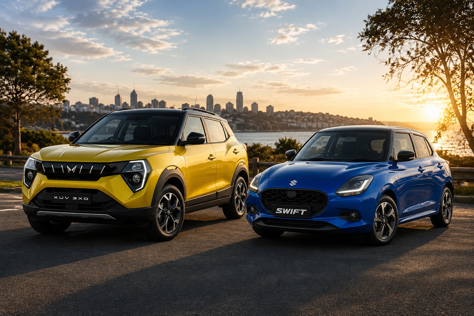 2025 Mahindra XUV 3XO AX5L vs 2025 Suzuki Swift Hybrid GL Plus