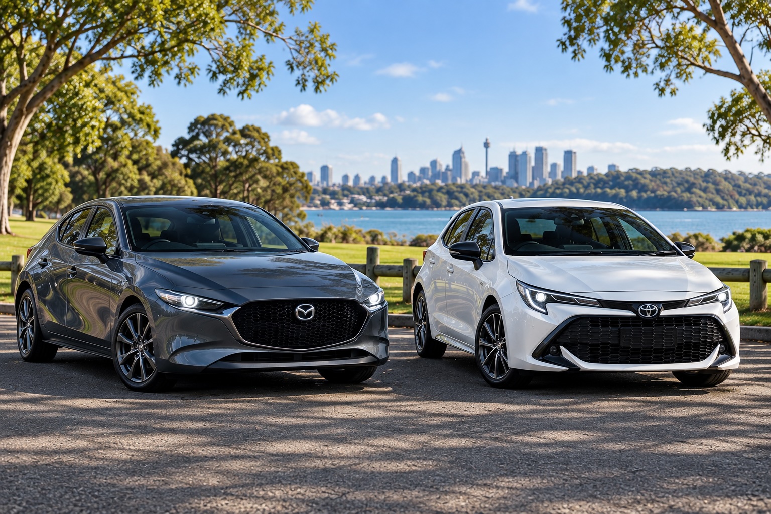 Mazda 3 G20 vs Toyota Corolla SX Hybrid