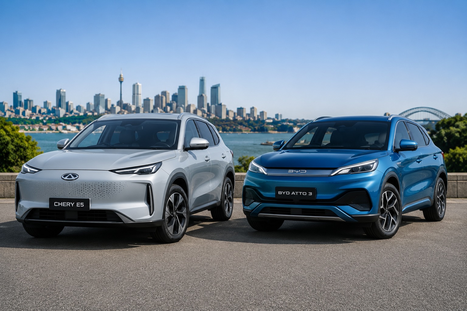 Chery E5 vs BYD Atto 3