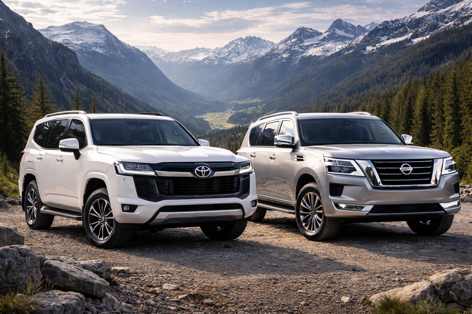 2024 Toyota Land Cruiser 300 vs Nissan Patrol