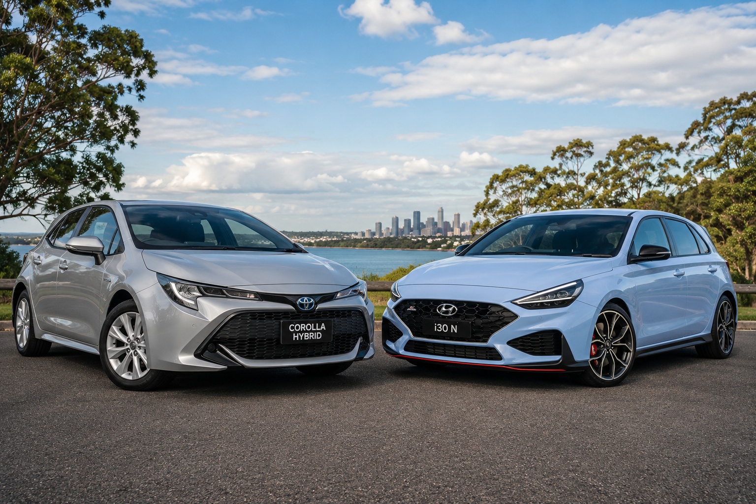 Toyota Corolla Hybrid vs Hyundai i30 N